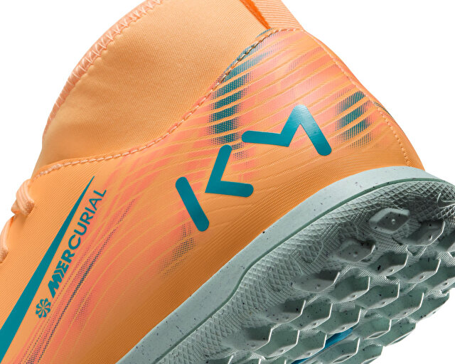 Nike Futbol ayakkabısı Halı Saha JR MERCURIAL SUPERFLY 10 CLUB KM TF - Görsel 9