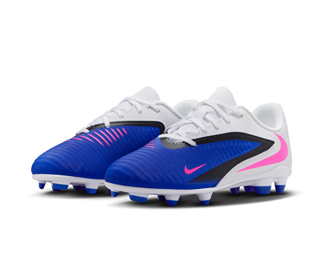 Nike Nike Mavi Futbol ayakkabısı Kramponlar JR PHANTOM 6 LOW CLUB FG/MG Korayspor'da! Mavi - 4. görsel