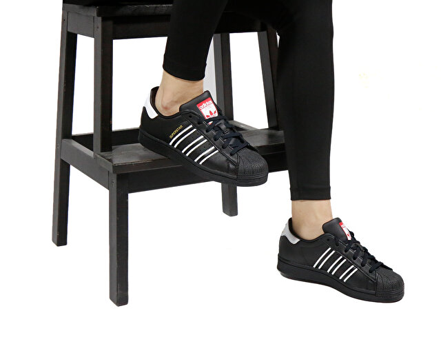 Adidas Ayakkabı Günlük Superstar J - Görsel 8