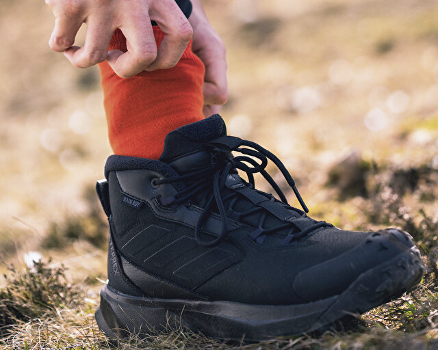 Adidas Ayakkabısı Trekking Bot ve Ayakkabıları Terrex Winter Boot Mid Leather - Görsel 4