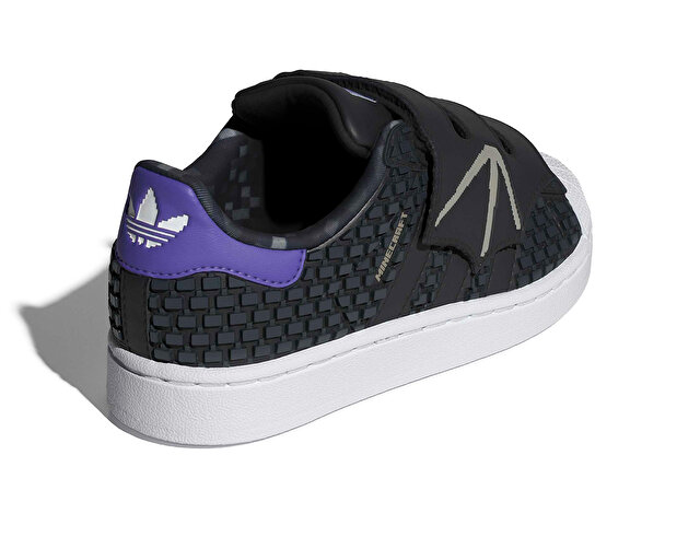 Adidas Adidas Siyah Ayakkabı Originals Minecraft Superstar II Cf C Sneaker | Korayspor Siyah - 6. görsel