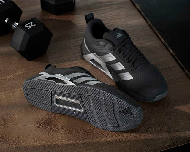 Adidas Adidas Siyah Ayakkabı Antrenman ve Spor Salonu Ayakkabıları DROPSET CONTROL TRA Antrenman Ayakkabıları | Korayspor Siyah - 10. görsel