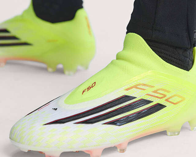Adidas Adidas Sarı Futbol ayakkabısı Kramponlar F50 ELITE LL FG Korayspor'da! Sarı - 6. görsel