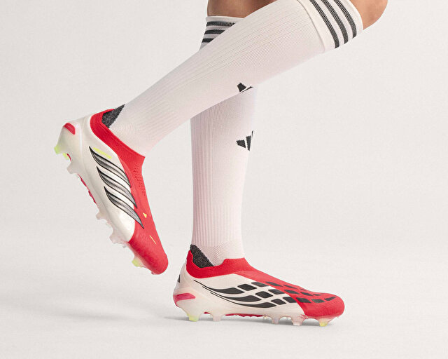 Adidas Adidas Kırmızı Futbol ayakkabısı Kramponlar PREDATOR ELITE LL FG Korayspor'da! Kırmızı - 6. görsel