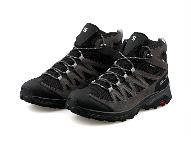 Salomon Ayakkabısı Trekking Bot ve Ayakkabıları X Ward Leather Mid Gtx - Görsel 4