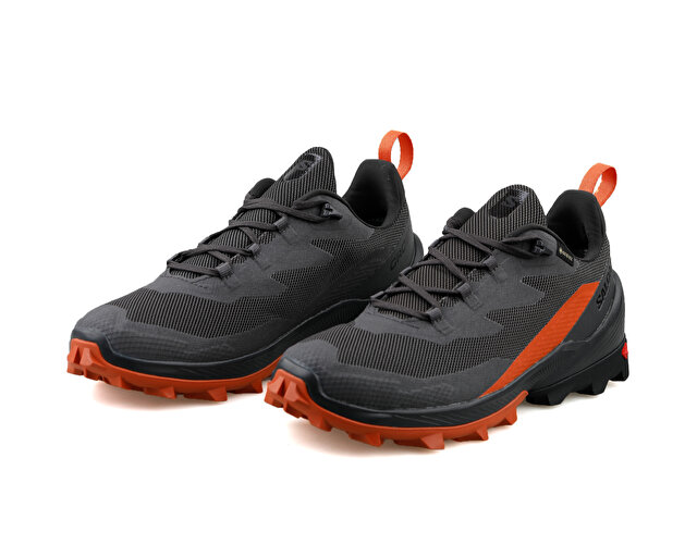 Salomon Salomon Gri Ayakkabısı Trekking Bot ve Ayakkabıları Cross Over 2 Gtx Outdoor Ayakkabı | Korayspor Gri - 4. görsel