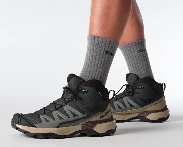 Salomon Ayakkabısı Trekking Bot ve Ayakkabıları X ULTRA 360 MID GORE TEX - Görsel 9