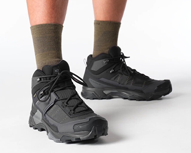 Salomon Ayakkabısı Trekking Bot ve Ayakkabıları X ULTRA 5 MID GORE-TEX - Görsel 3