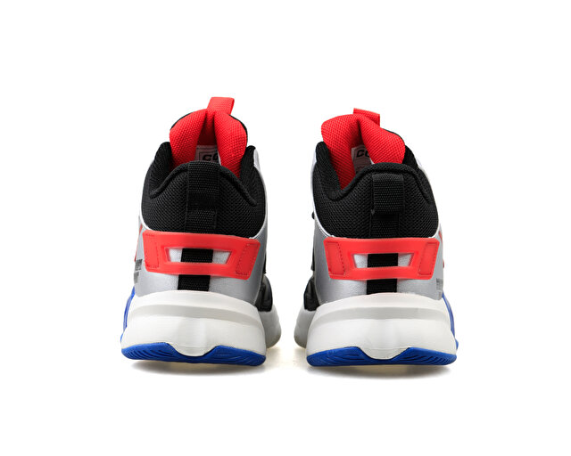 Cool Kids Ayakkabı Basketbol London Flt Siyah Kırmızı - Görsel 5