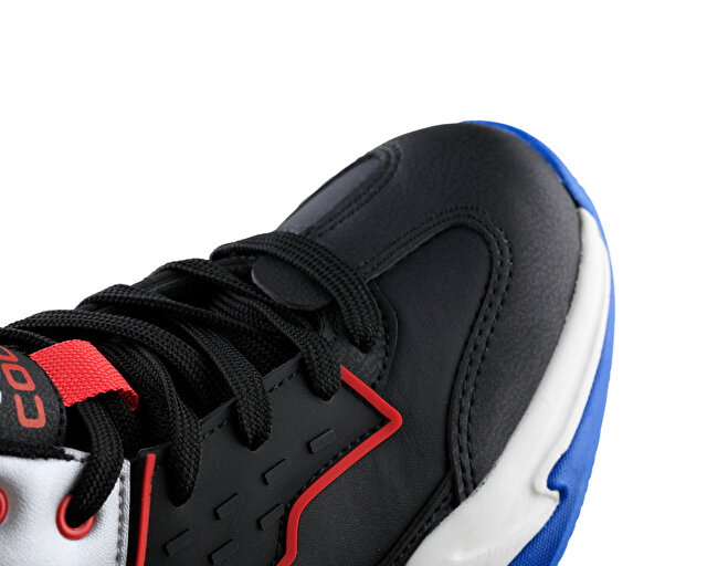 Cool Kids Ayakkabı Basketbol London Flt Siyah Kırmızı - Görsel 7