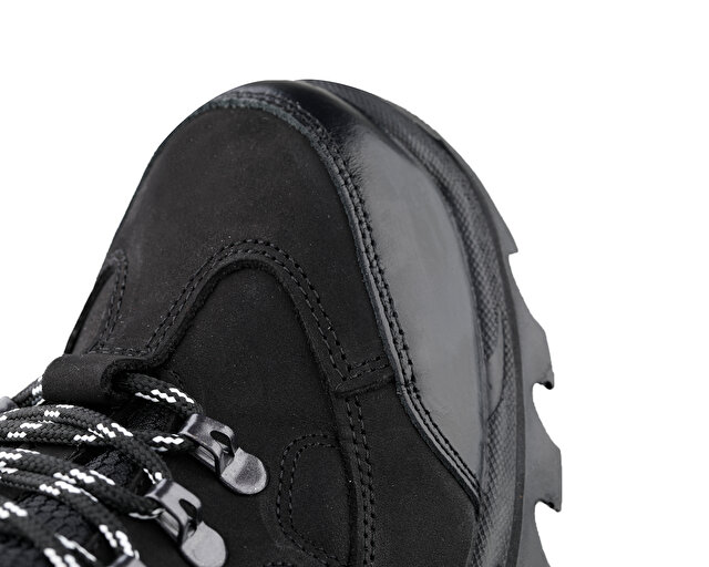 Scooter Ayakkabı Outdoor Ayakkabısı Nubuk Siyah - Görsel 7