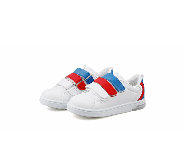 Cool Kids Ayakkabı Günlük Mami Ptk Beyaz Kırmızı - Görsel 4