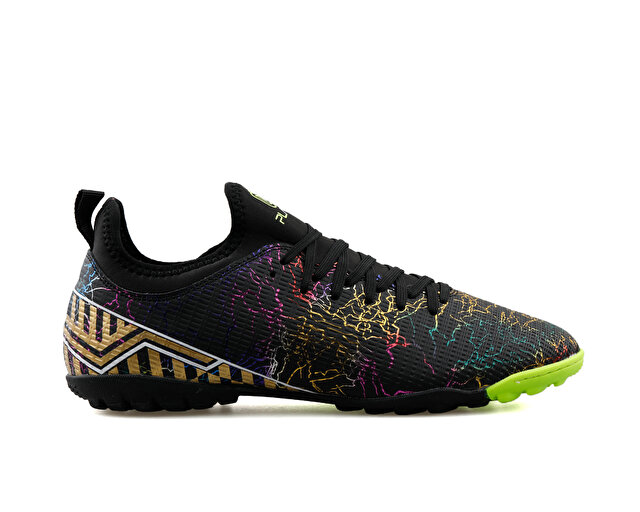 Playup Futbol ayakkabıları TF (Halı Saha) Mh 241 129 Siyah - Görsel 2