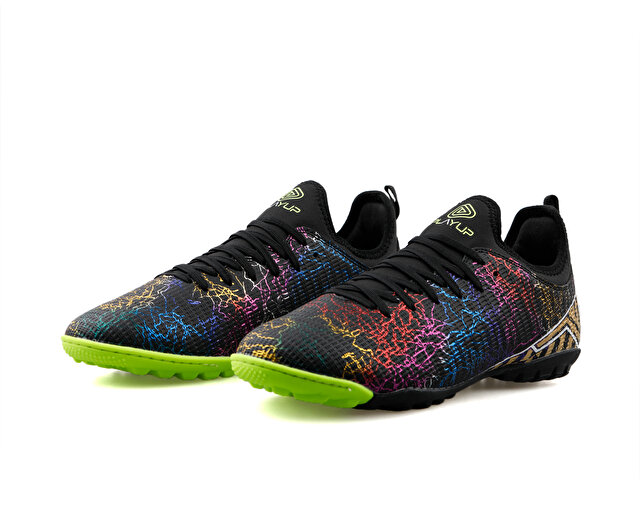 Playup Futbol ayakkabıları TF (Halı Saha) Mh 241 129 Siyah - Görsel 4