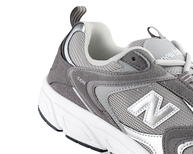New Balance Ayakkabı Günlük 408 Gri Modeli Koleksiyonu - Görsel 8