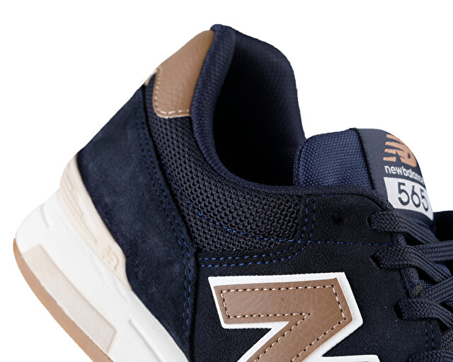 New Balance Ayakkabı Günlük 565 Mavi Modeli Koleksiyonu - Görsel 8
