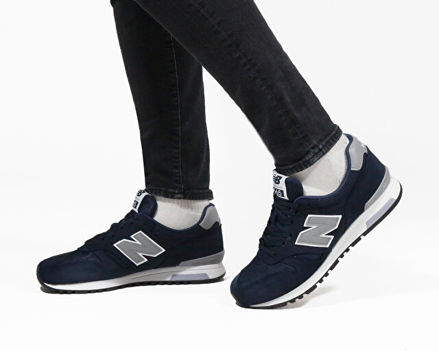 New Balance Ayakkabı Günlük 565 Mavi Modeli Koleksiyonu - Görsel 3