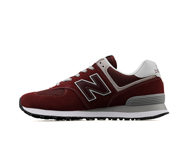 New Balance Ayakkabı Günlük 574 Bordo Modeli Koleksiyonu - Görsel 3