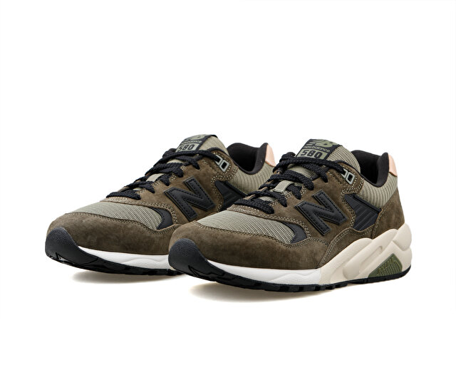 New Balance Ayakkabı Günlük 580 Yeşil Modeli Koleksiyonu - Görsel 4