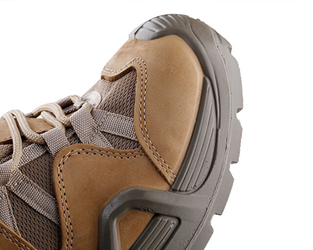 Scooter Ayakkabı Bot Nubuk Deri Bej - Görsel 7