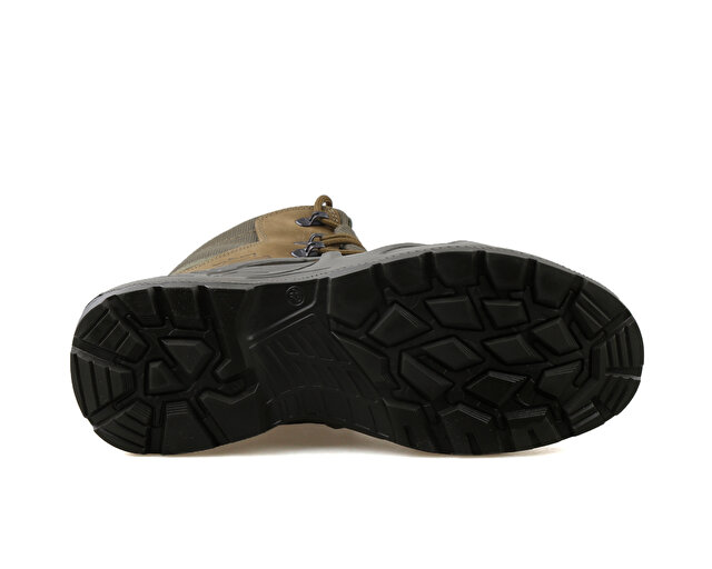 Scooter Ayakkabı Bot Nubuk Deri Haki - Görsel 6