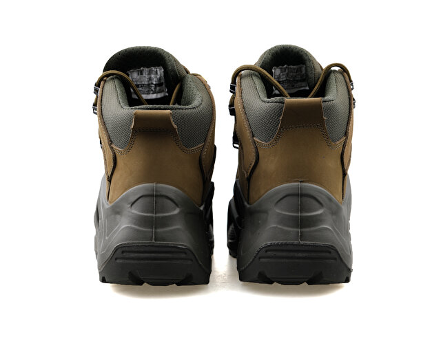 Scooter Ayakkabı Bot Nubuk Deri Haki - Görsel 5