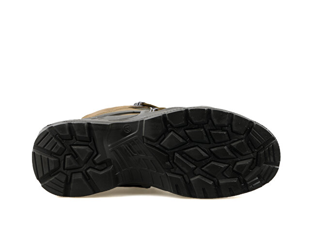 Scooter Ayakkabı Bot Nubuk Deri Haki - Görsel 6