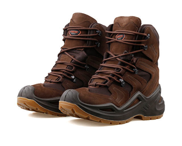 Scooter Ayakkabı Outdoor Ayakkabısı Nubuk Kahve - Görsel 4