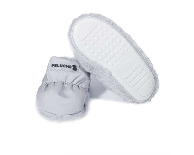 Peluche Ayakkabı Terlik Grey Parachute Child Slipper - Görsel 3