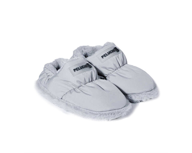 Peluche Ayakkabı Terlik Grey Parachute Child Slipper - Görsel 5