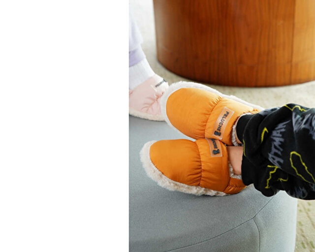 Peluche Ayakkabı Terlik Tile Parachute Child Slipper - Görsel 5