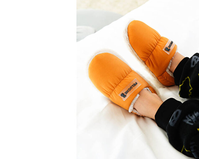 Peluche Ayakkabı Terlik Tile Parachute Child Slipper - Görsel 6