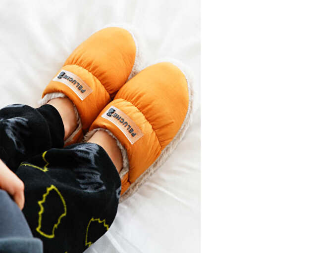 Peluche Ayakkabı Terlik Tile Parachute Child Slipper - Görsel 7