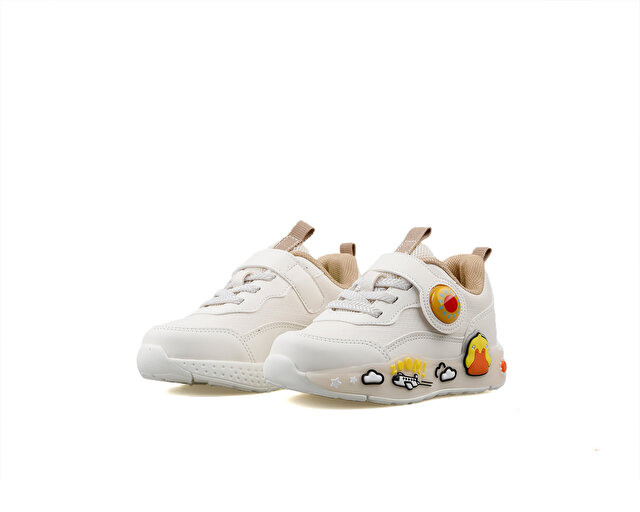 Pepino Ayakkabı Günlük Pk24 1739 Krem Bej - Görsel 4