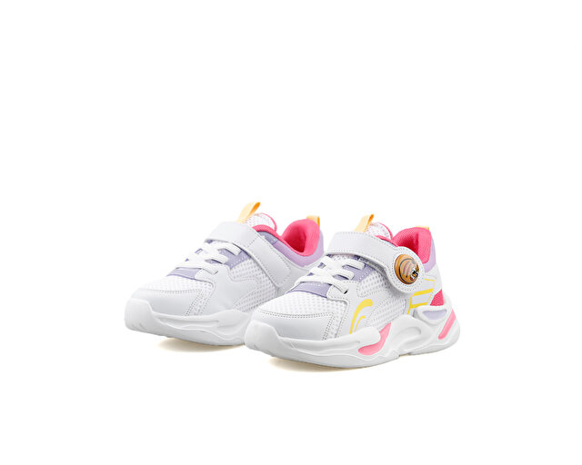 Pepino Ayakkabı Günlük Pp24 1618 Beyaz Fuşya Lila - Görsel 4