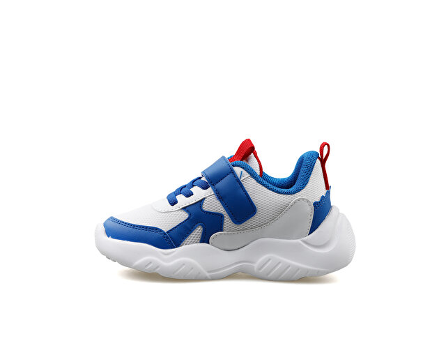 Pepino Ayakkabı Günlük Py24 1634 Beyaz Saks Kırmızı - Görsel 3