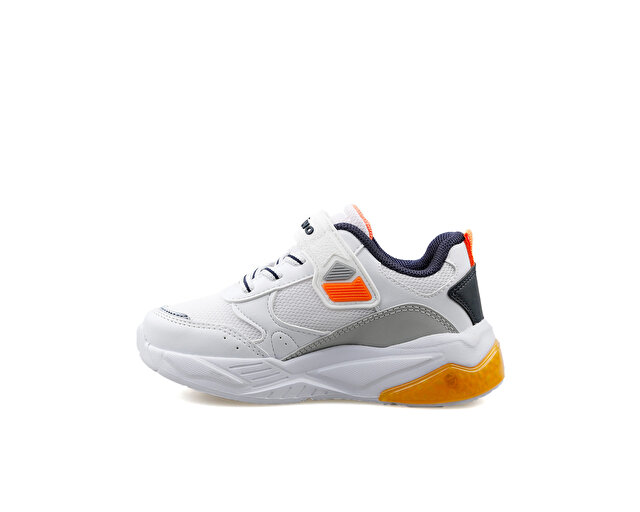 Pepino Ayakkabı Günlük Py24 1648 Beyaz Lacıvert Fosfor Turuncu - Görsel 3