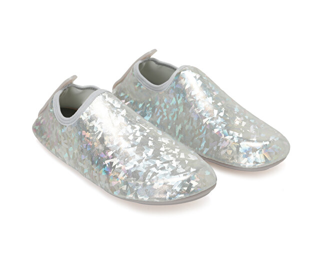 Peluche Ayakkabı Sandaletler SILVER - Görsel 2