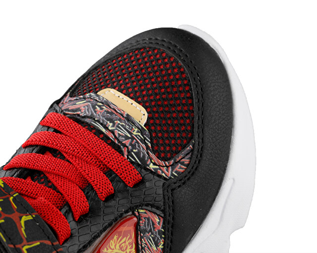 Cool Kids Ayakkabı Günlük Toyo Flt Siyah Kırmızı - Görsel 7