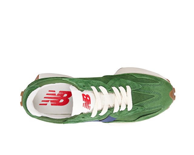 New Balance Ayakkabı Günlük 327 Yeşil Modeli Koleksiyonu - Görsel 5