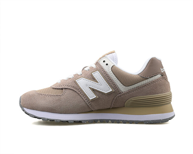 New Balance Ayakkabı Günlük 574 Krem Modeli Koleksiyonu - Görsel 3