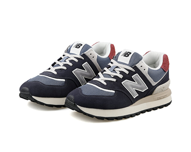 New Balance Ayakkabı Günlük 574 Mavi Modeli Koleksiyonu - Görsel 4