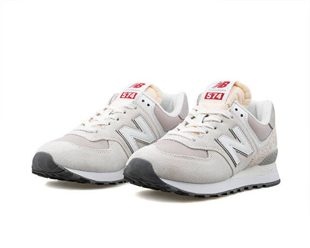 New Balance Ayakkabı Günlük 574 Krem Modeli Koleksiyonu - Görsel 4