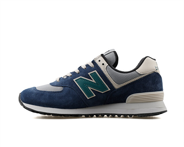 New Balance Ayakkabı Günlük 574 Mavi Modeli Koleksiyonu - Görsel 3