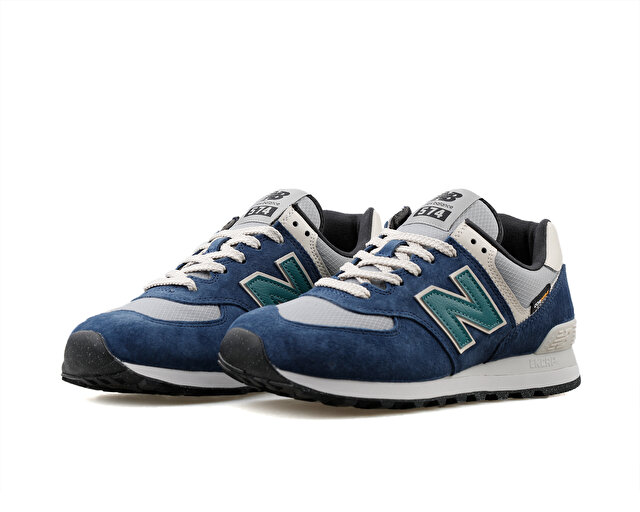 New Balance Ayakkabı Günlük 574 Mavi Modeli Koleksiyonu - Görsel 4