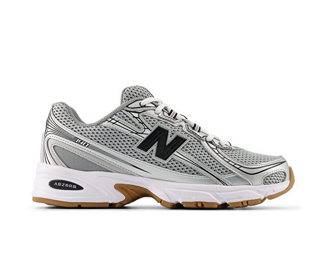 New Balance Ayakkabı Günlük 740 Gri Modeli Koleksiyonu - Görsel 2