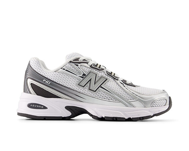 New Balance Ayakkabı Günlük 740 Beyaz Modeli Koleksiyonu - Görsel 2