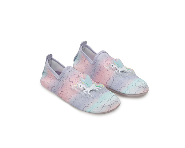 Peluche Ayakkabı Sandalet UNICORN - Görsel 2