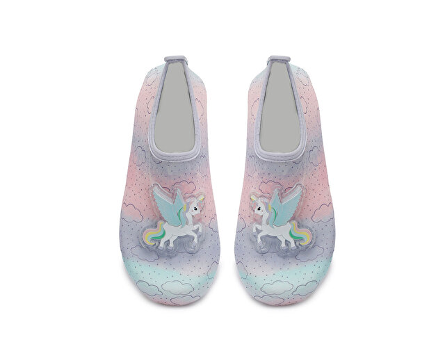 Peluche Ayakkabı Sandalet UNICORN - Görsel 4