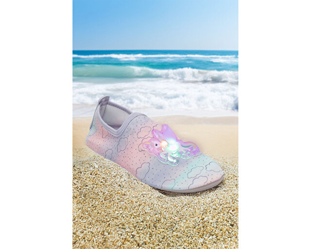 Peluche Ayakkabı Sandalet UNICORN - Görsel 6